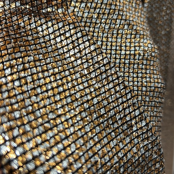 Gold AF Halter Dress | Onion | Size 12 - Picture 11 of 11